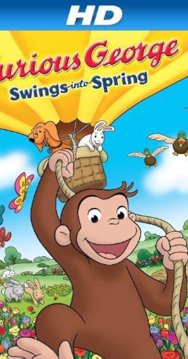 Curious George Swings Into Spring