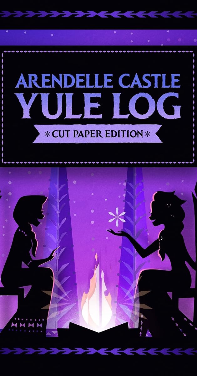 Arendelle Castle Yule Log: Cut Paper Edition